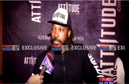 Attitude.com signs Chris Gayle - Covered by Times Now